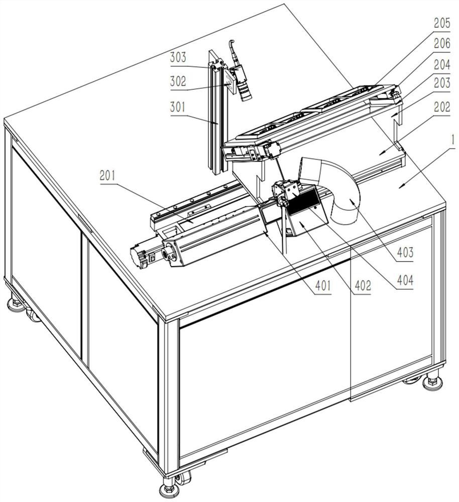 Detection and laser coding integrated equipment