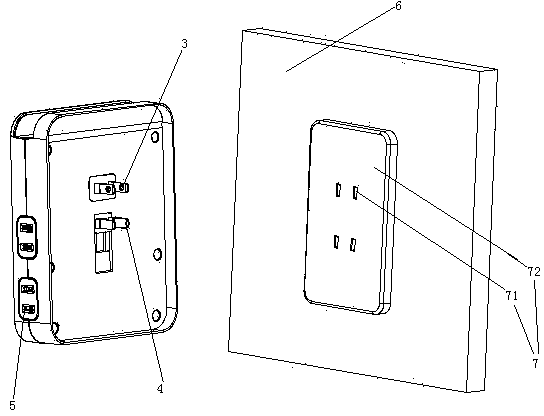 Wall socket convertor