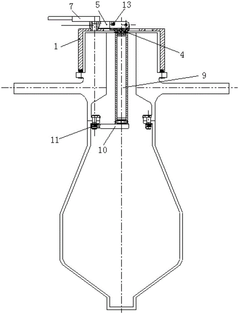 Nut force limiting device and using method thereof