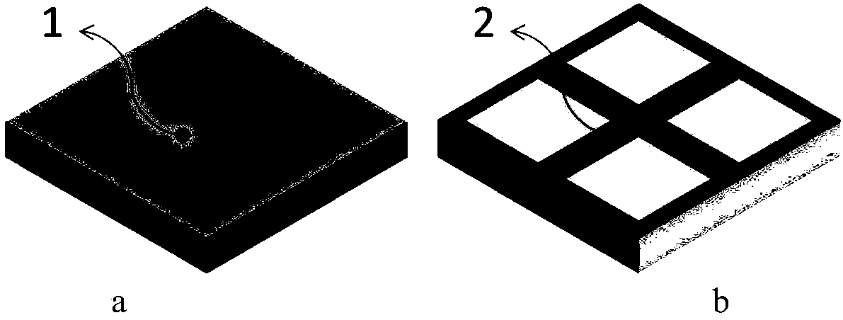 Method for preparing multichannel narrow-band filtering pixel array