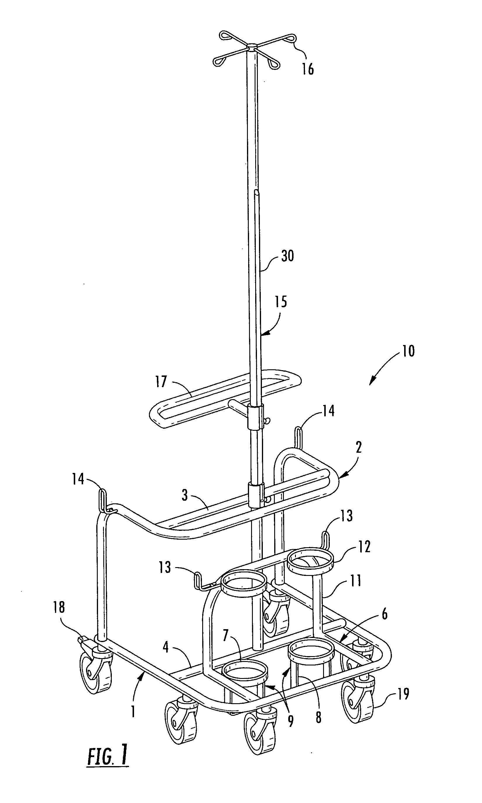 Bedside-ready patient ambulatory device