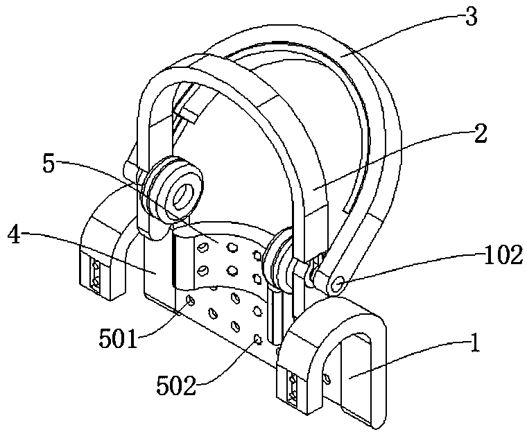 Portable miniature auxiliary treatment device for depression
