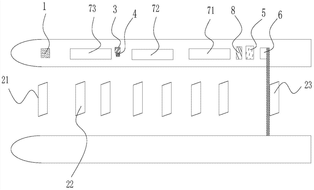 Passage method for a compound self-service card issuing machine lane system