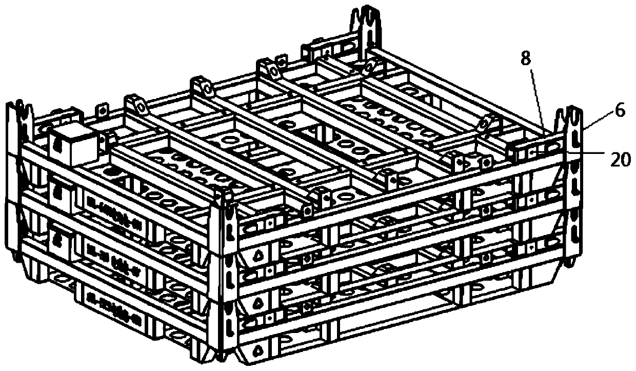 Battery pack transport device