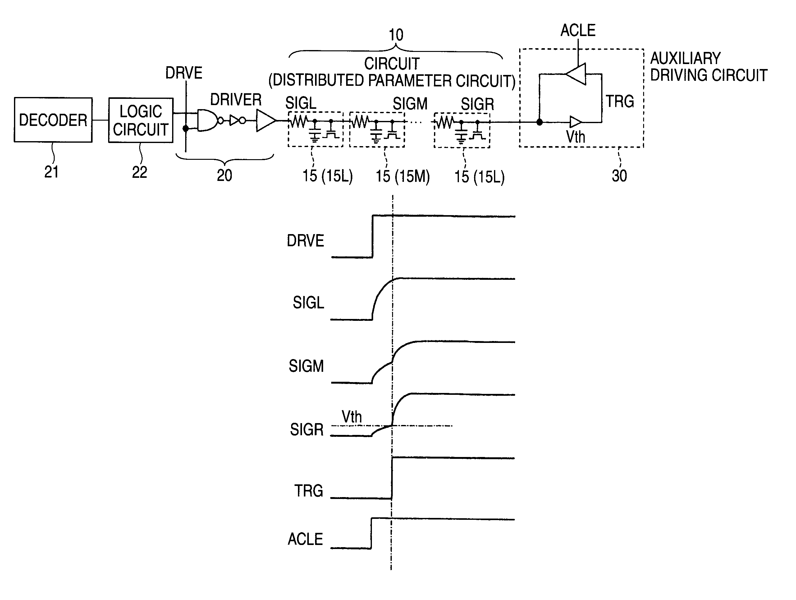 Semiconductor device with auxiliary driving circuit