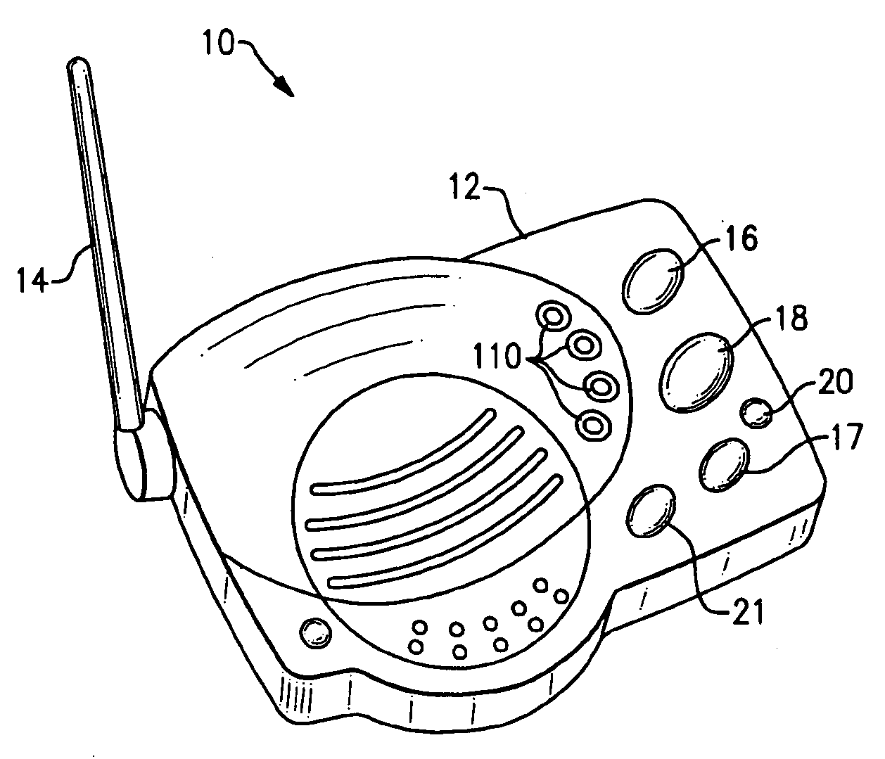 Wirefree intercom having low power system and process