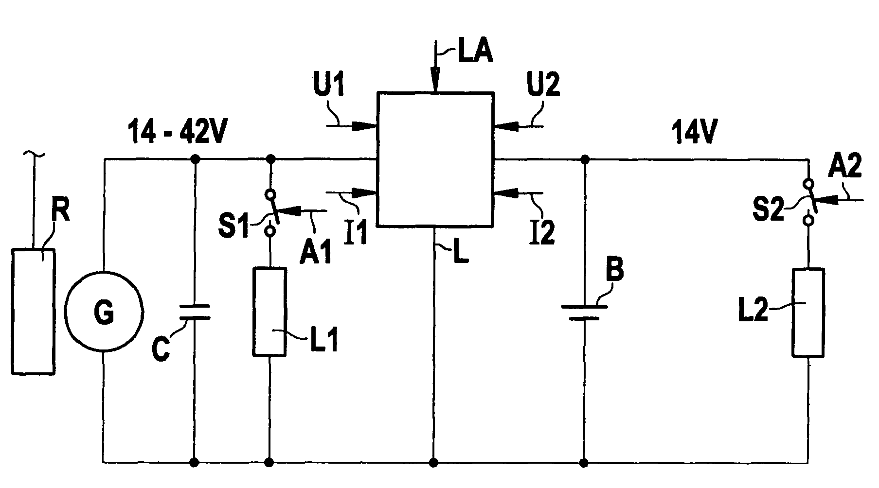 Voltage regulator having overvoltage protection