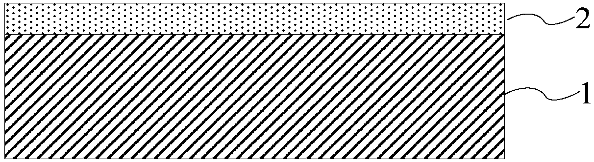 Composite patterned substrate using low-refractive index material as medium and manufacturing method thereof