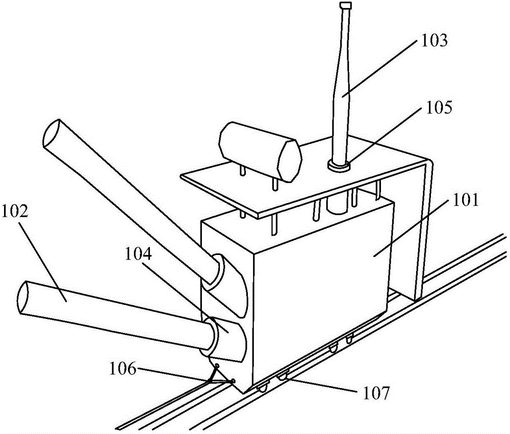 Transformer vibration test system and transformer vibration test method