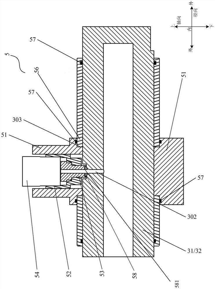 Common rail system and pressure limiting valve