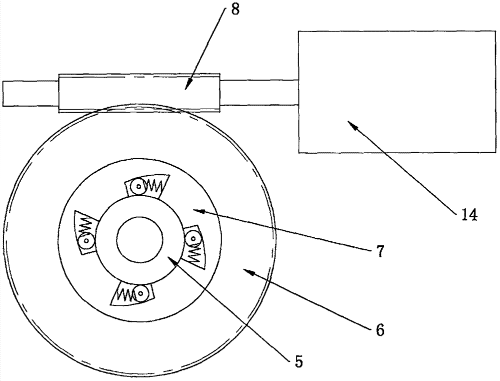 Floating clamp disc drive-by-wire brake