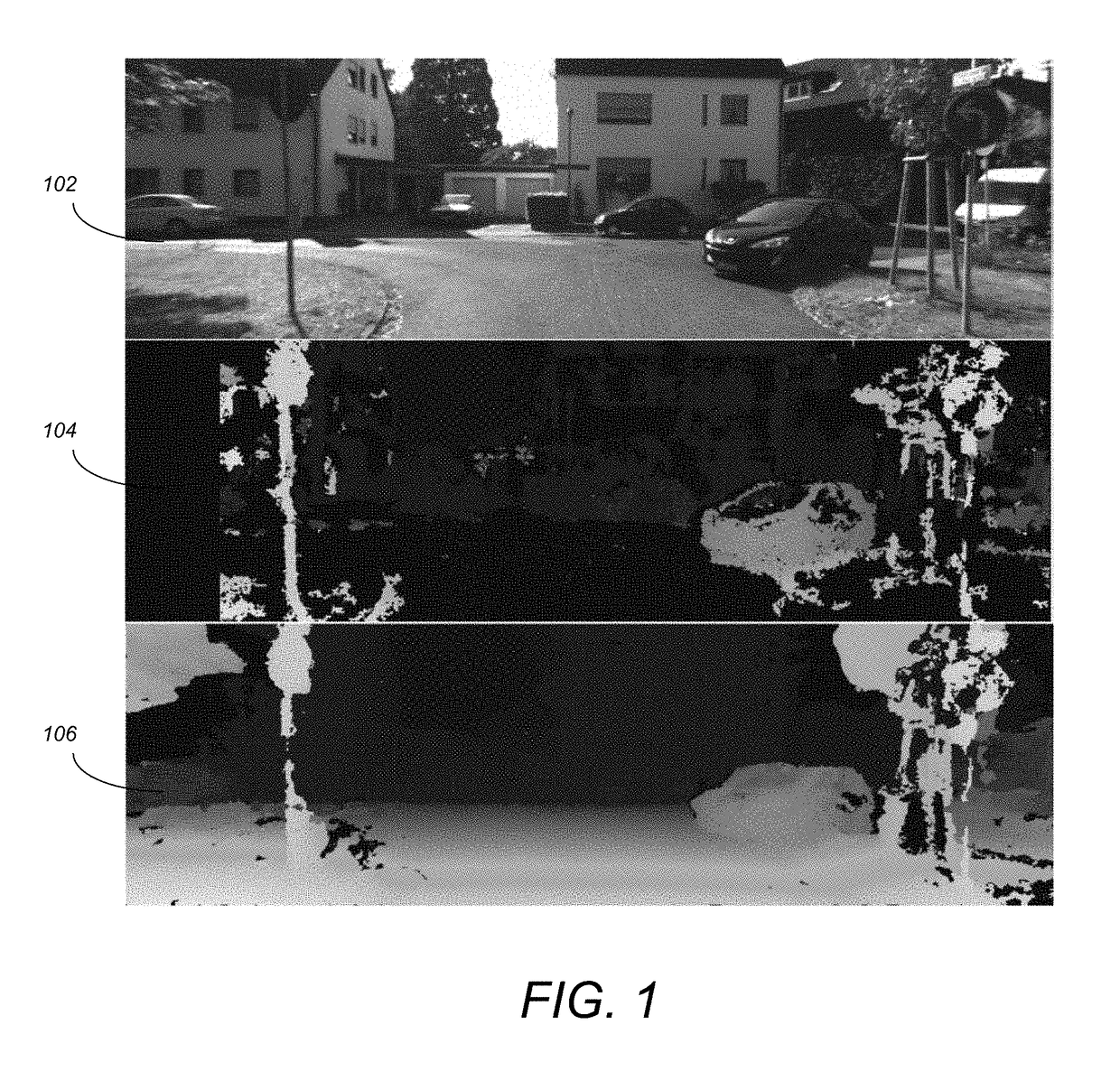 Gaussian mixture models for temporal depth fusion