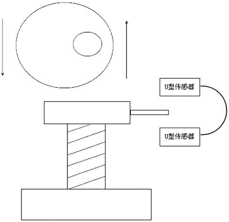 A paper-feeding and stamping device and a compensation method for the stamping time of the paper-feeding and stamping device