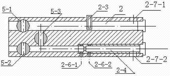 Oil consumption flowmeter of diesel engine