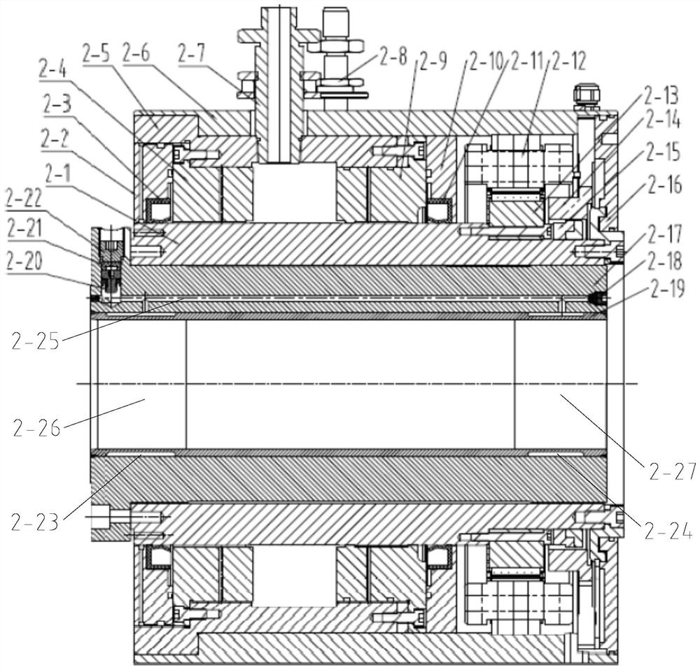 Workpiece main shaft and grinding machine tool