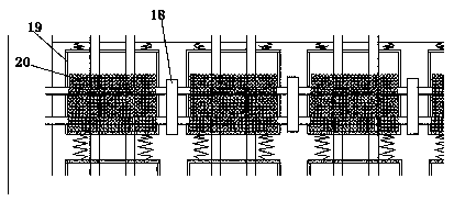 Channel heat storage device