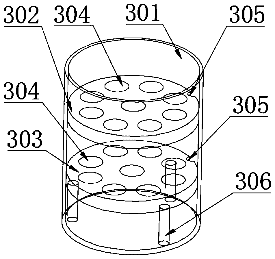 Multifunctional blast furnace harmful element adsorption experiment method and device