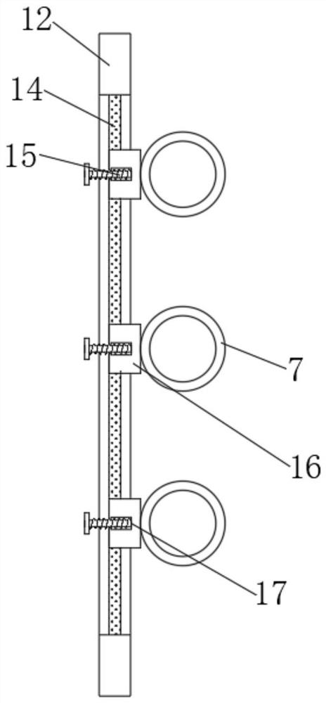 Thread splitting and winding device for textile