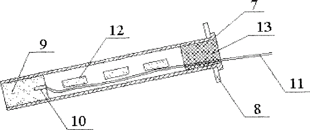 Bead type tubular anchor rod