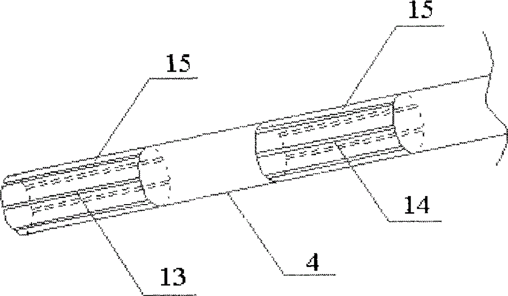 Bead type tubular anchor rod