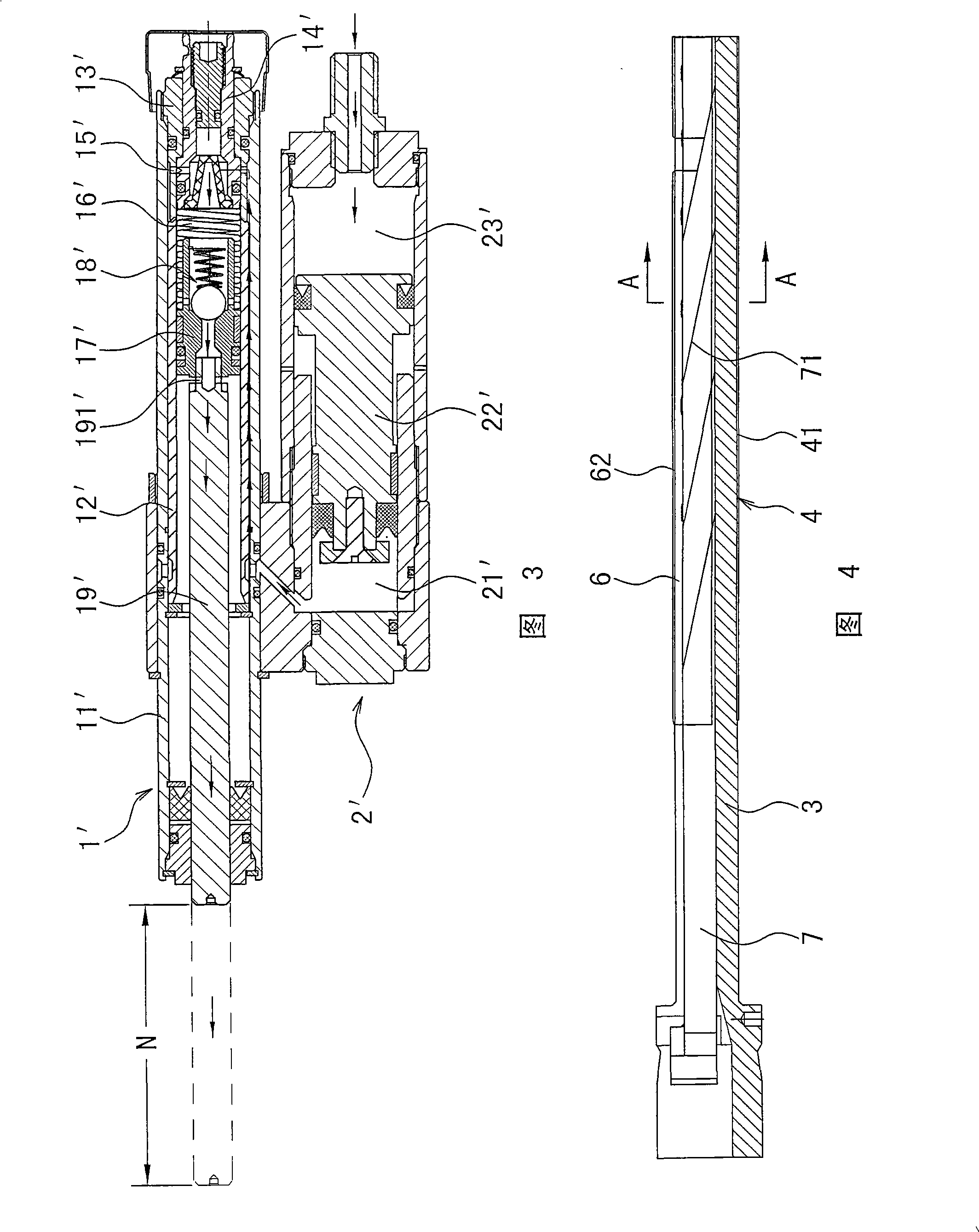 Long-stroke pneumatic hydraulic cylinder body and its processing method