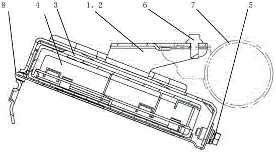 Bracket for automobile controller