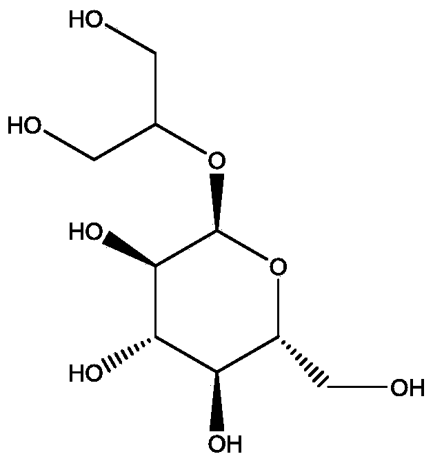 Application of glycerol-2-alpha-glucosylase in preparing 2-alpha-glyceryl glucoside