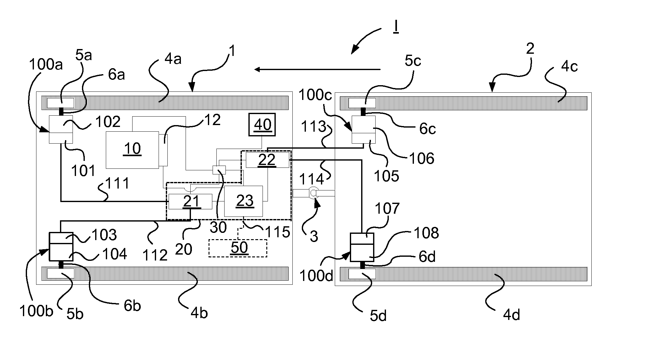 Articulated tracked vehicle