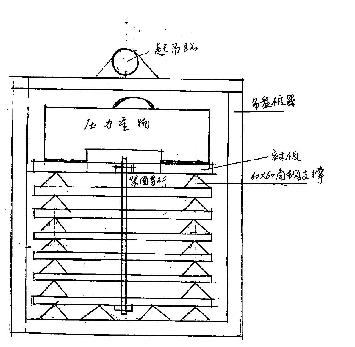 Heat treatment method-double compression method for lining plate of shot blasting room of high-chromium iron shot blasting machine