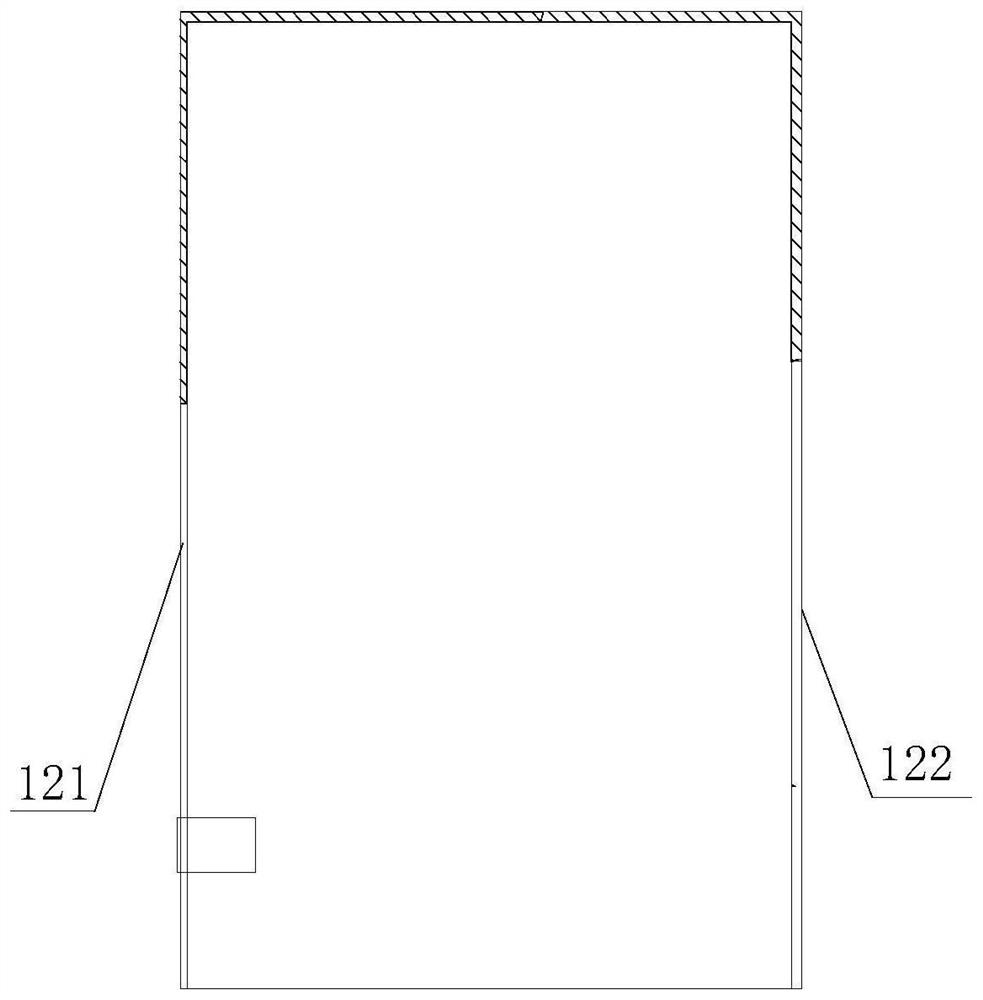 Heat flow characteristic testing device and method for bearing for drive axle