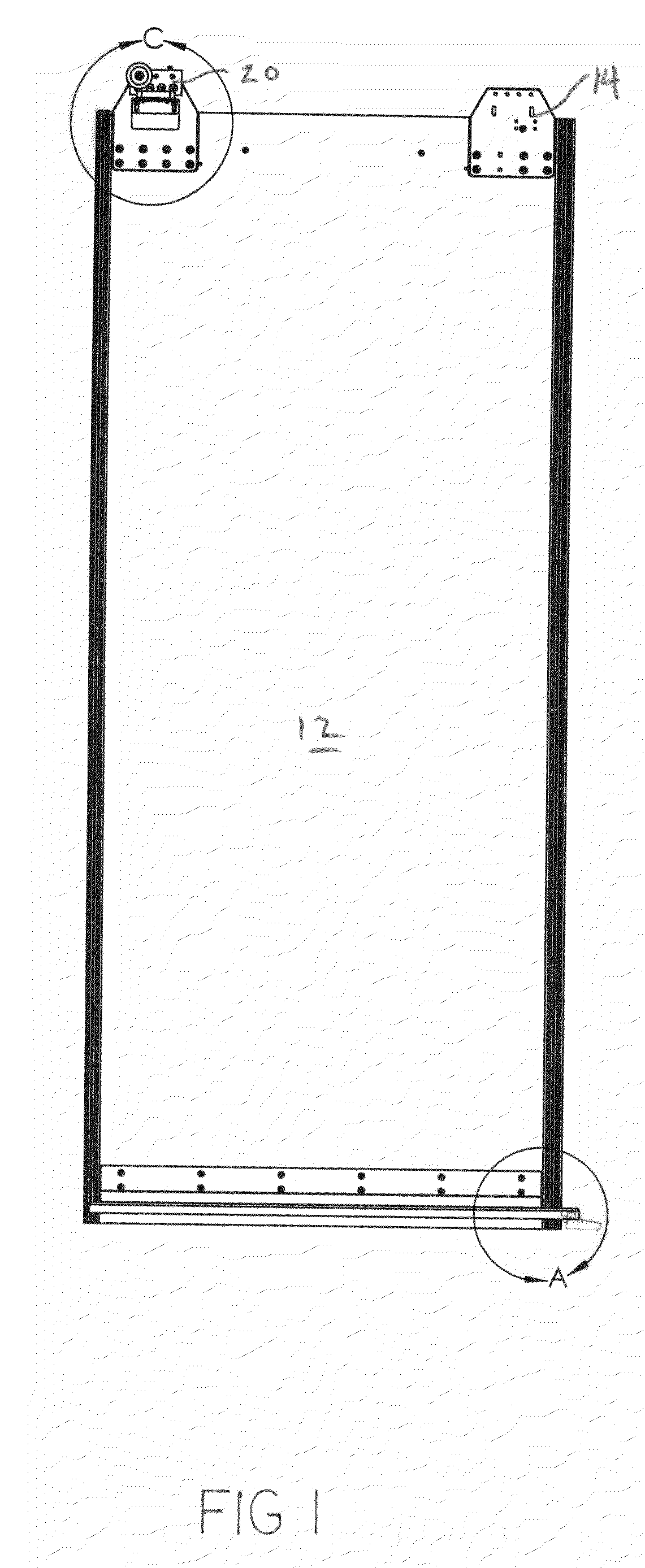 Multiseal door, method for sealing an enclosure