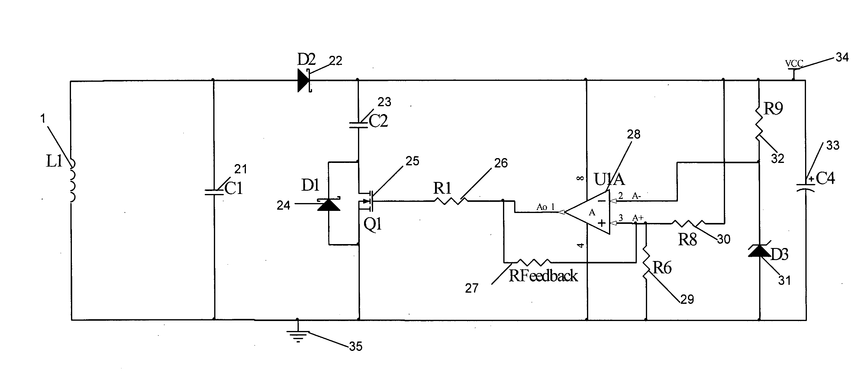 Contactless power receiver and method of operation