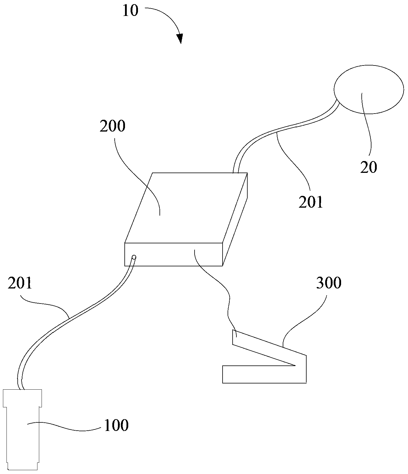 Line-type gum dispersing machine and gum dispersing method for lamp ring of lamp by using line-type gum dispersing machine