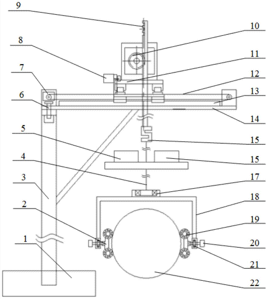 Design method of unrestricted suspension type initiative gravity compensation system