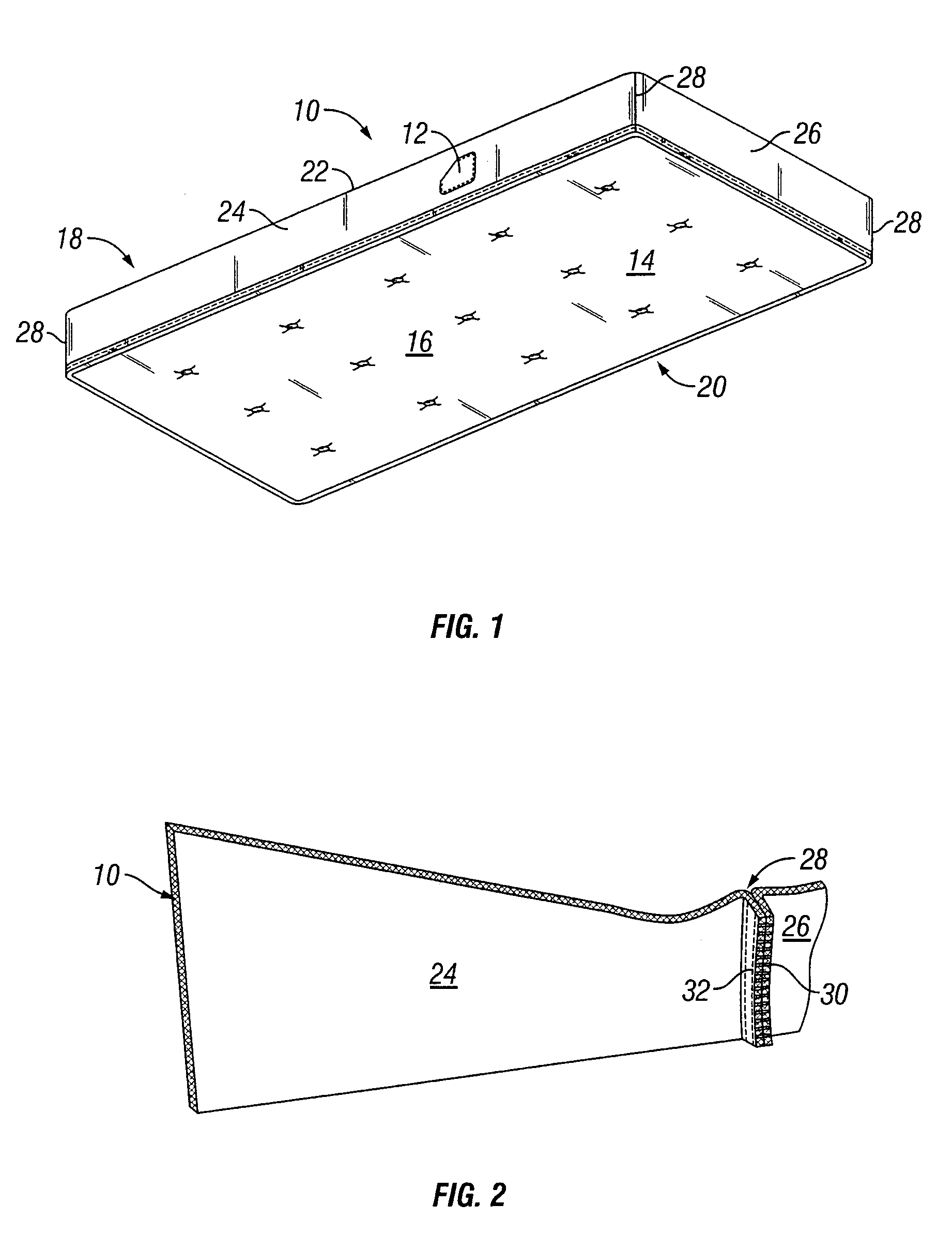 Bed sheet with side pocket
