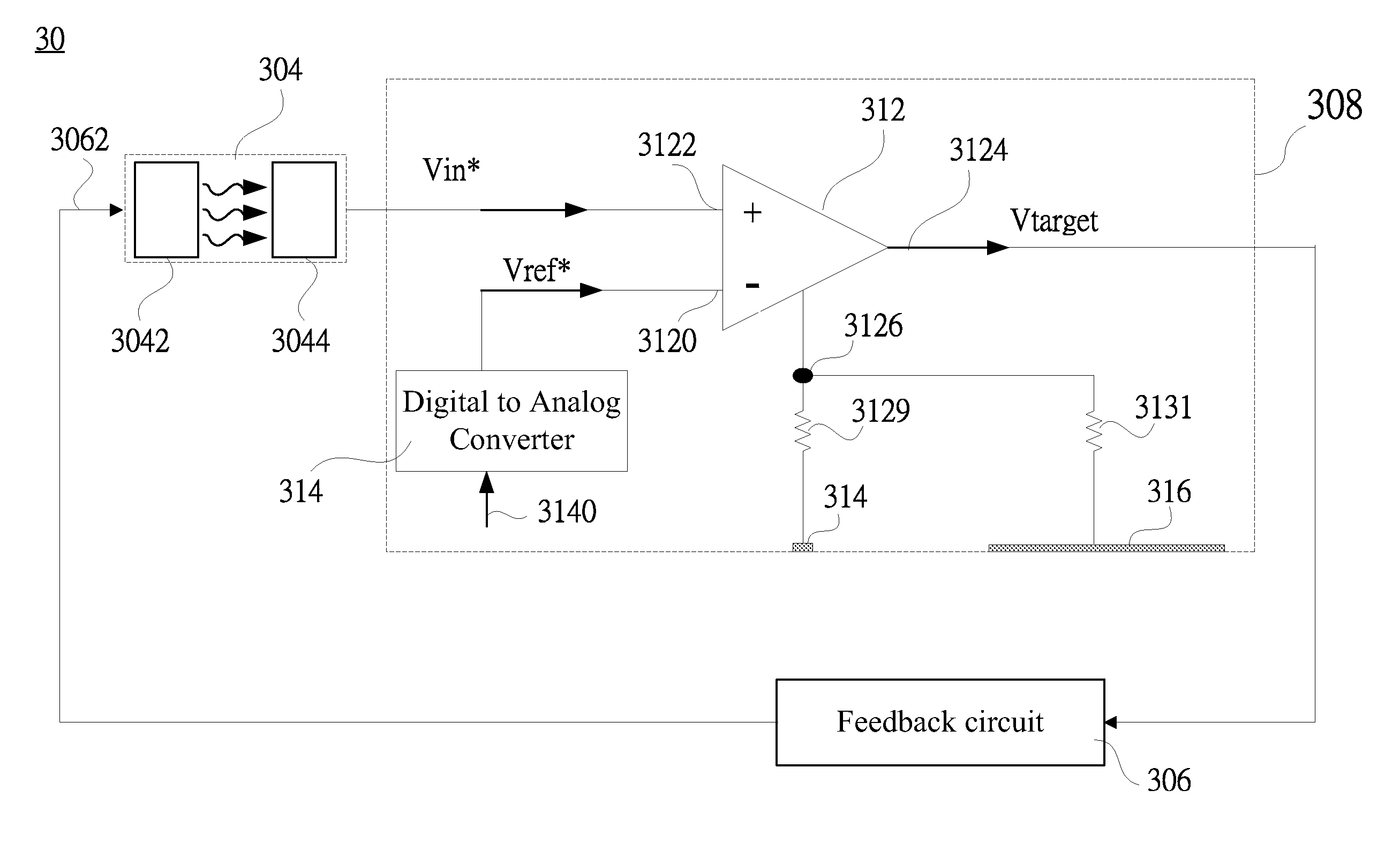 Light-driving system capable of providing signal-measured calibration and a method for performing the same