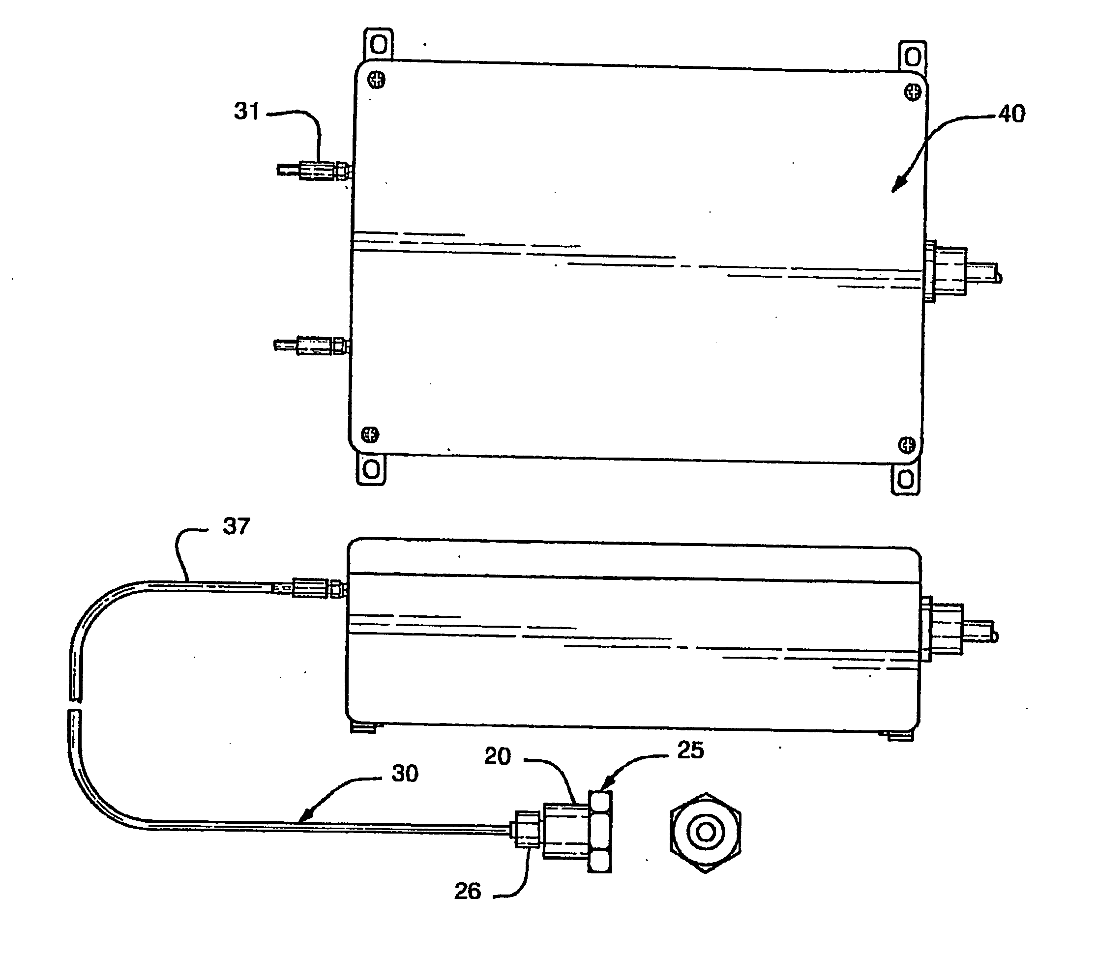 Method and apparatus for detecting the presence of flame in the exhaust path of a gas turbine engine