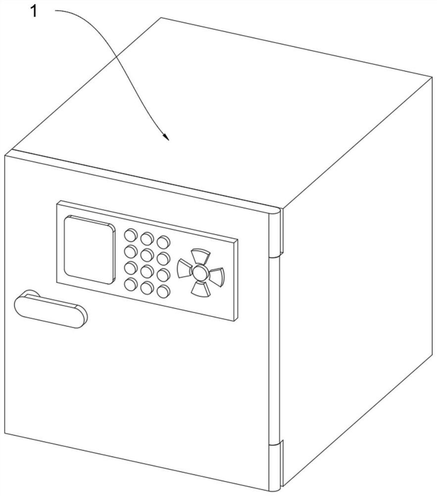 Blowing-type drying machine based on chemical fertilizer production