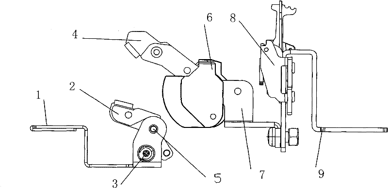 Conducting loop structure of low-voltage circuit breaker