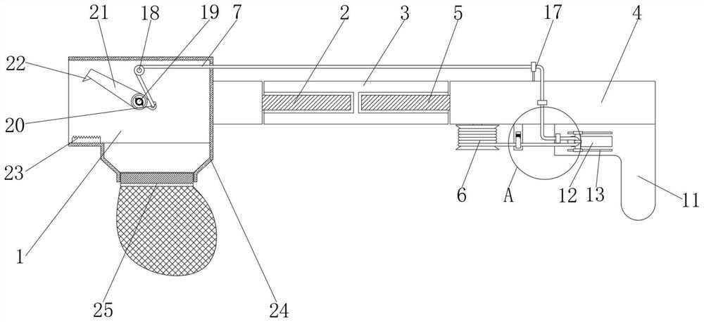 Grape planting device with adjustable function