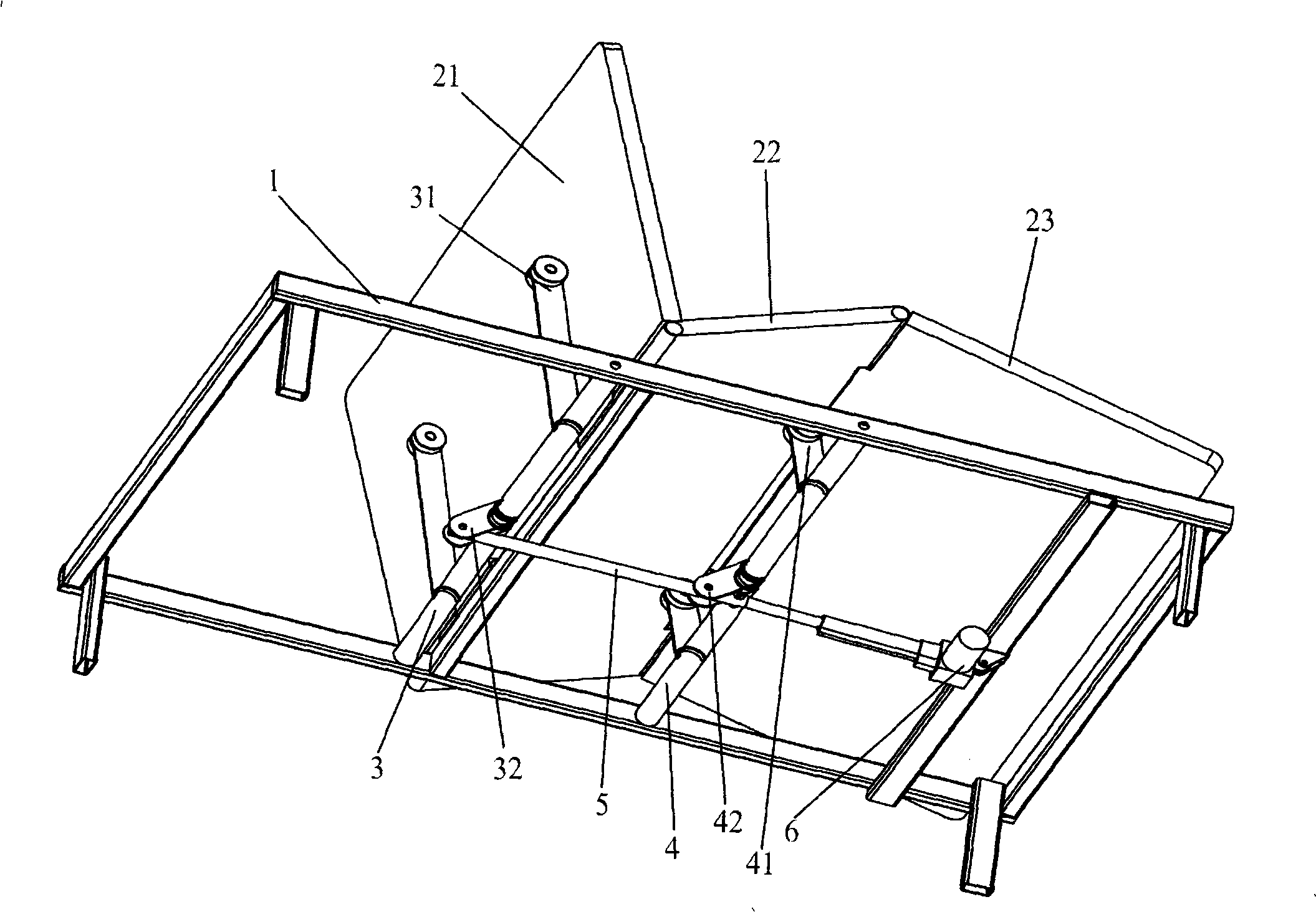 Linkage bed