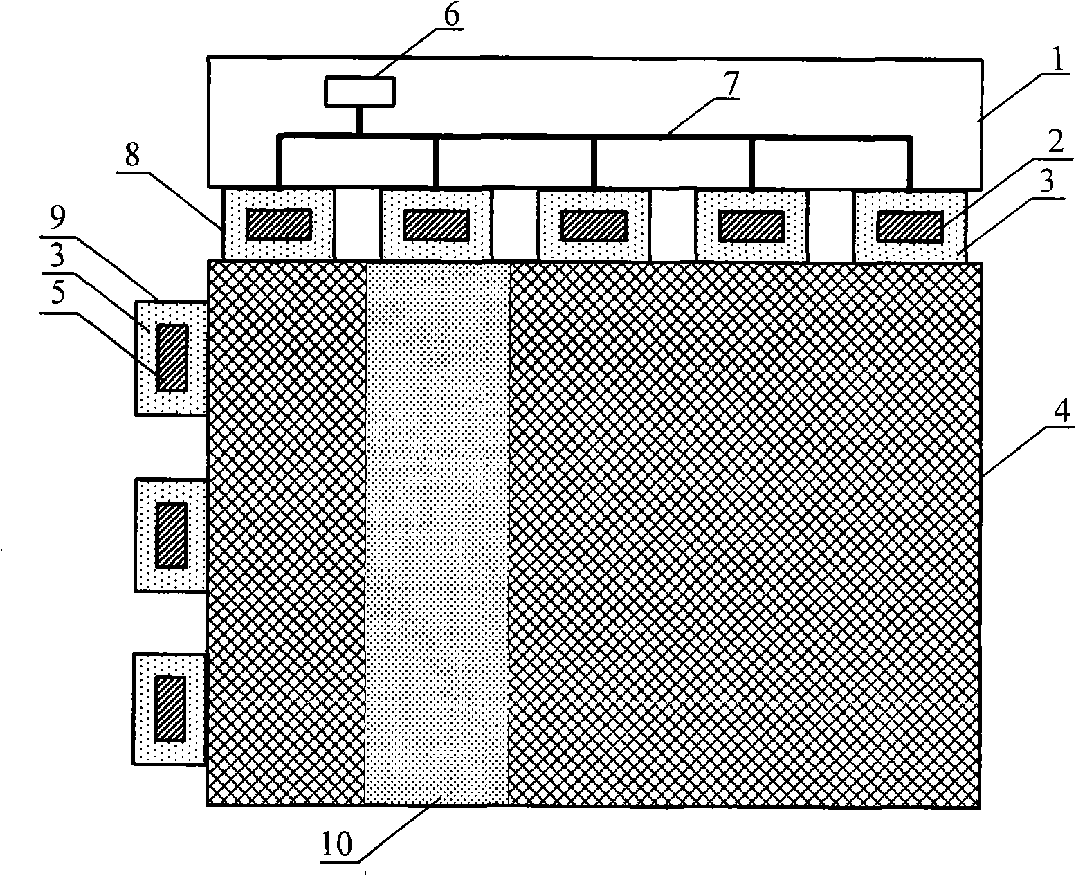 Circuit and method for regulating display difference