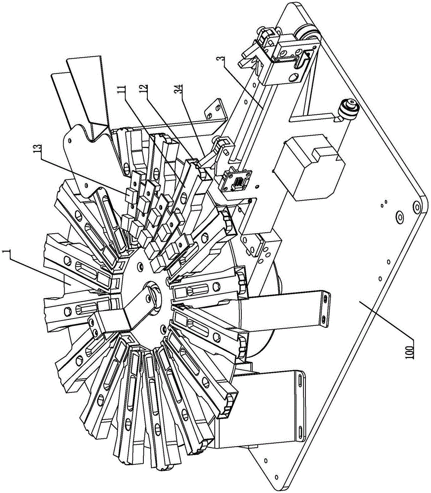 Card feeding mechanism for multi-project survey meter and card feeding method thereof
