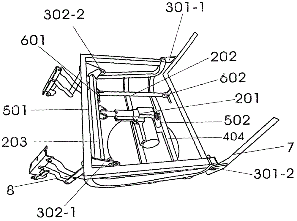 Multifunctional leisure sofa rack adopting two-in-one integrated structure