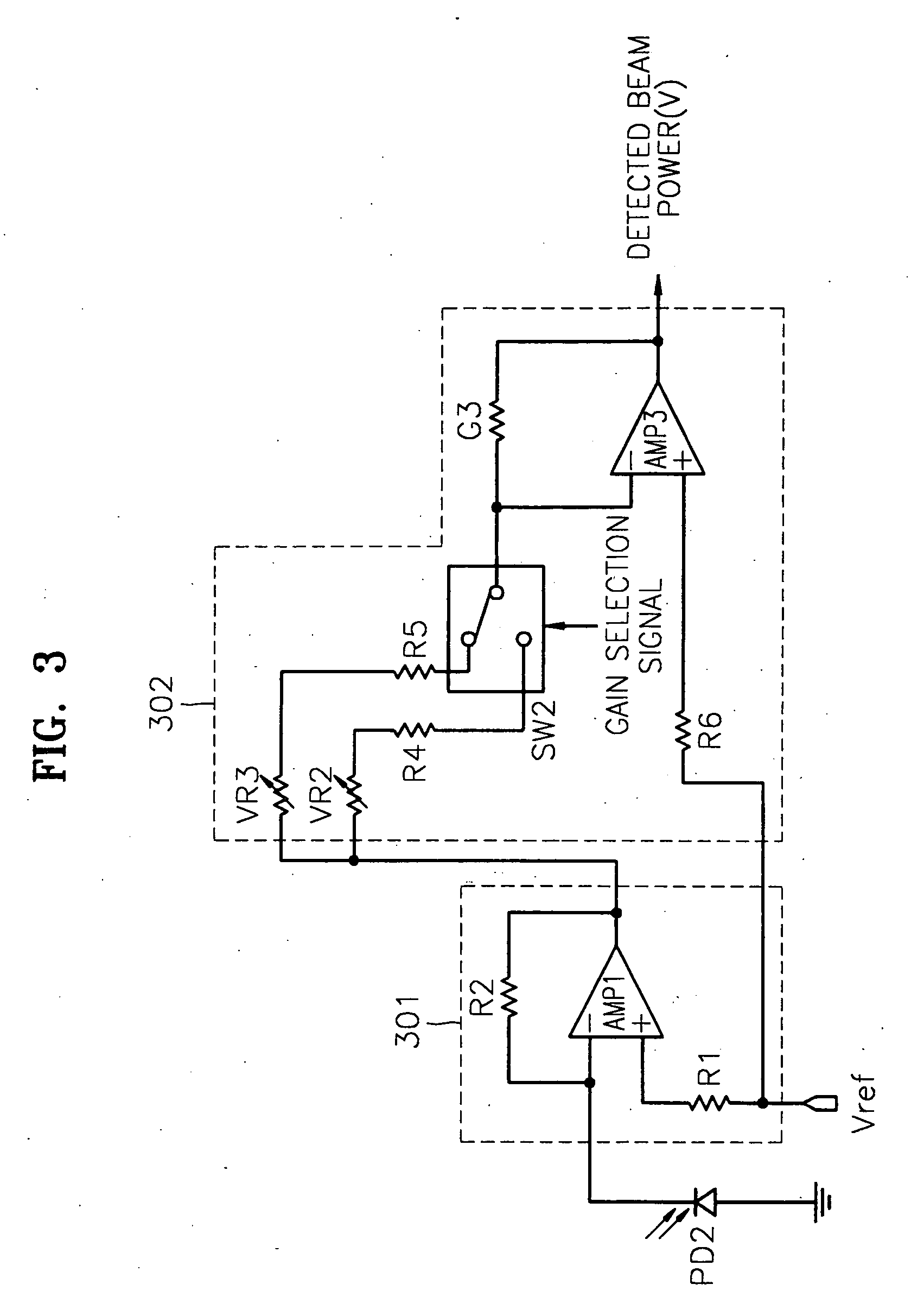 Apparatus and method for detecting beam power in optical drive
