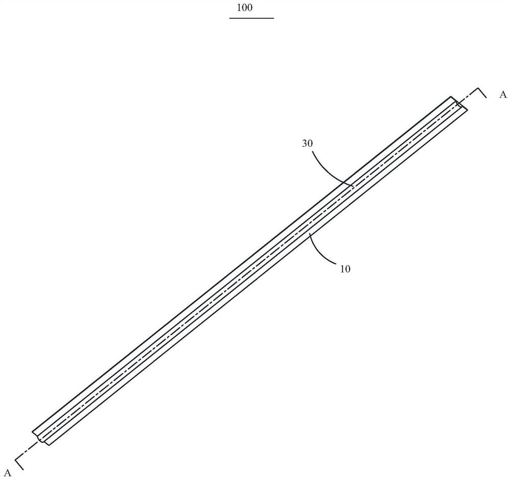 COB lamp strip manufacturing method and COB lamp strip