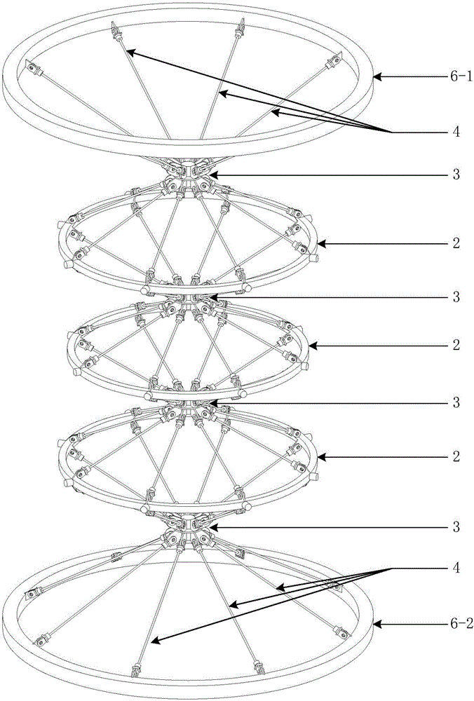 Hybrid grid cylinder capable of increasing grouped column instability loads