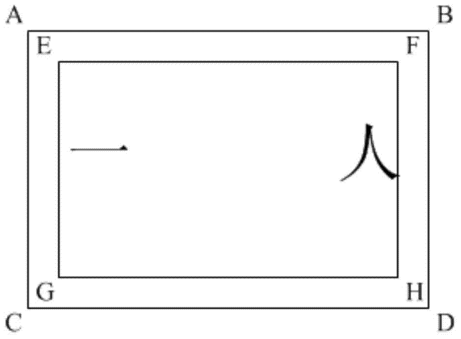 Processing method and system for touch screen writing area