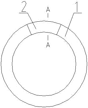 A special sealing ring for an embedded filter cloth filter plate and its manufacturing method