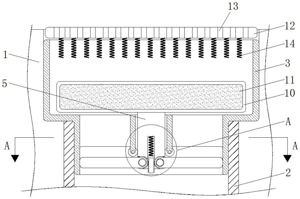 A sewage floor drain with anti-odor air flowing out and automatically opened and closed by buoyancy